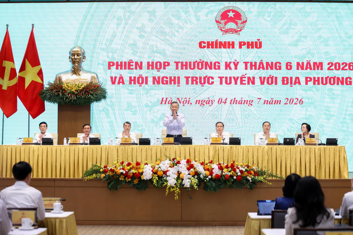 Tổng Bí thư, Chủ tịch nước dự phiên họp Chính phủ thường kỳ tháng 6 và Hội nghị trực tuyến Chính phủ với các địa phương