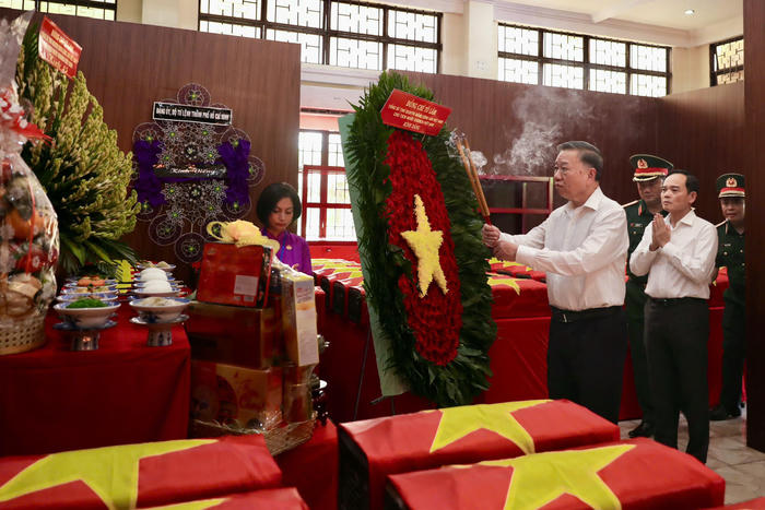 Tổng Bí thư, Chủ tịch nước Tô Lâm: Cần tập trung vào 5 nhiệm vụ trong tìm kiếm, quy tập hài cốt liệt sĩ