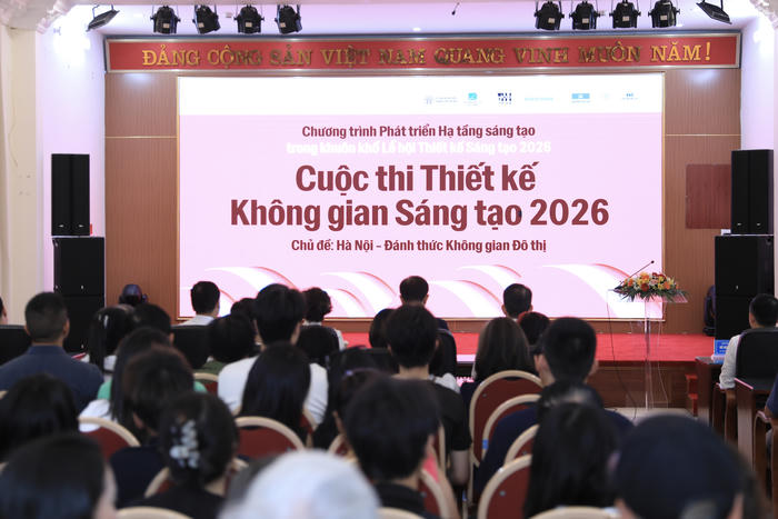 Hà Nội phát động Cuộc thi Thiết kế không gian sáng tạo 2026 Hà Nội phát động Cuộc thi Thiết kế không gian sáng tạo 2026