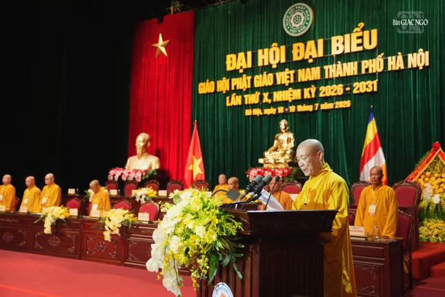 Hòa thượng Thích Bảo Nghiêm được tái suy cử Trưởng ban Trị sự Giáo hội Phật giáo thành phố Hà Nội