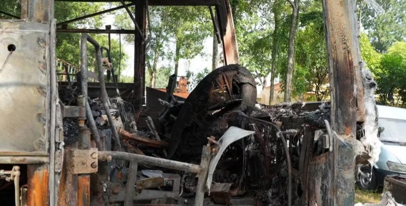 Vụ cháy xe khách khiến 7 người tử vong: Nguyên nhân ban đầu do tài xế buồn ngủ