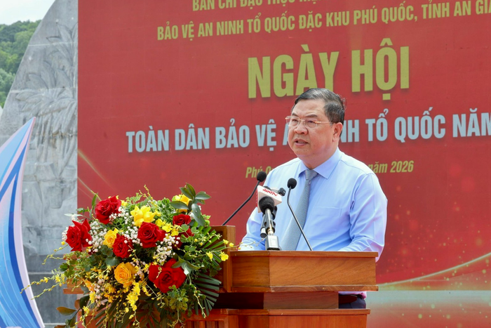 Phó Thủ tướng Thường trực Phạm Gia Túc dự Ngày hội toàn dân bảo vệ an ninh Tổ quốc tại Đặc khu Phú Quốc