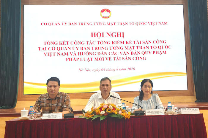 Ủy ban Trung ương MTTQ Việt Nam: Tổng kết công tác kiểm kê tài sản công, nâng cao hiệu quả quản lý và sử dụng