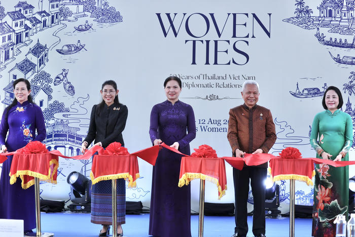 Tăng cường gắn kết Việt Nam - Thái Lan qua triển lãm "Đan kết hữu nghị"