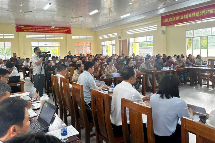 Đối thoại để tìm hướng giải quyết bức xúc vì tiếng ồn từ dự án điện gió Thanh Phong