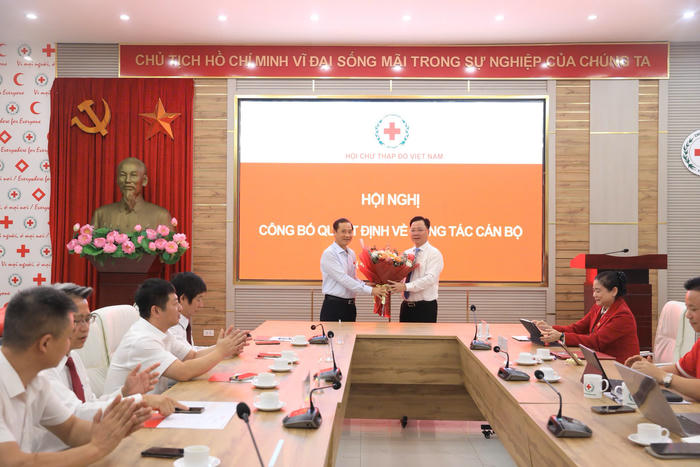 Ông Nguyễn Sỹ Trường giữ chức Phó Chủ tịch Hội Chữ thập đỏ Việt Nam