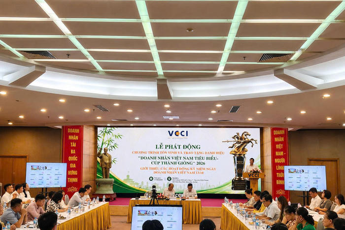 VCCI phát động “Cúp Thánh Gióng” 2026, tôn vinh 100 doanh nhân tiêu biểu