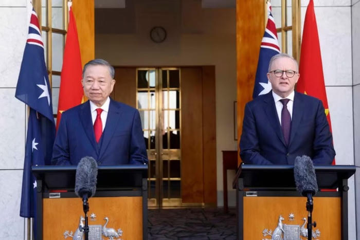 Tổng Bí thư, Chủ tịch nước Tô Lâm và Thủ tướng Australia gặp gỡ báo chí