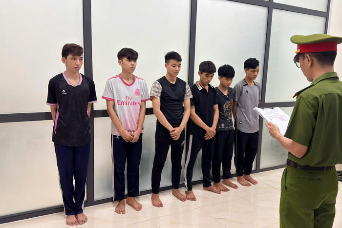 Đà Nẵng: Bắt tạm giam 6 đối tượng mang hung khí, lạng lách gây rối