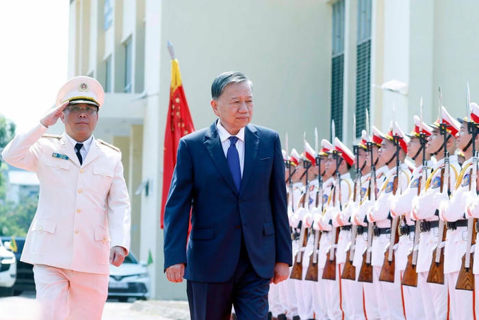 Tổng Bí thư, Chủ tịch nước Tô Lâm thăm Học viện Kỹ thuật và Công nghệ an ninh