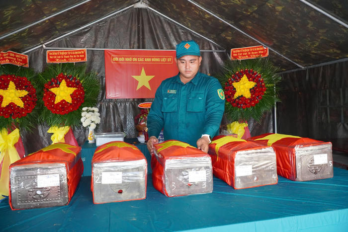 TPHCM hoàn thành nhiệm vụ tìm kiếm, quy tập hài cốt liệt sĩ tại Thường Tân