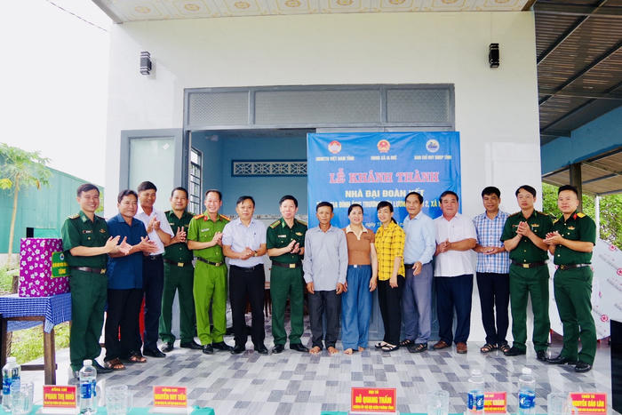 Đắk Lắk: Ấm áp “Nhà Đại đoàn kết” nơi biên giới Ia Rvê Đắk Lắk: Ấm áp “Nhà Đại đoàn kết” nơi biên giới Ia Rvê