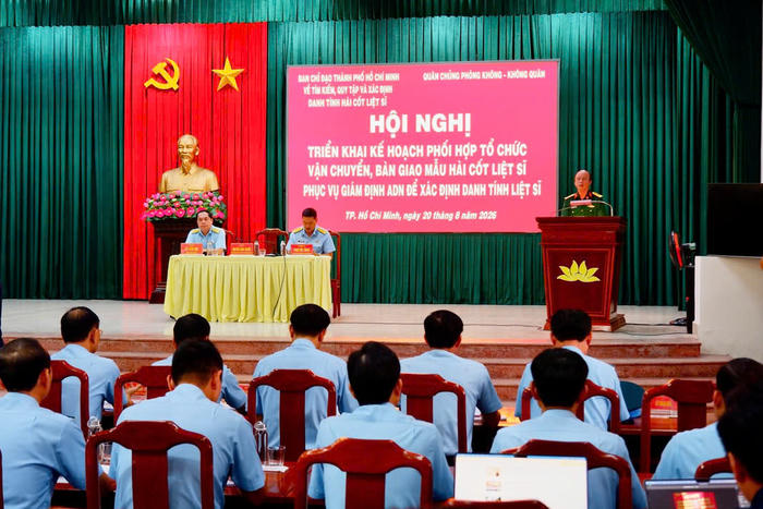 Vận chuyển 7.104 mẫu hài cốt liệt sĩ đi giám định ADN bằng đường hàng không