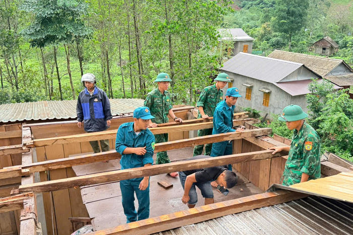 Quảng Trị: Kịp thời hỗ trợ người dân khắc phục thiệt hại do dông lốc
