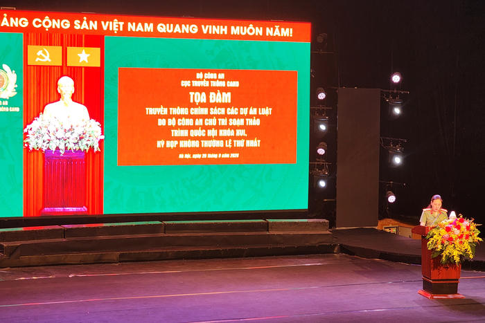 Toạ đàm truyền thông chính sách các dự án Luật do Bộ Công an chủ trì soạn thảo 