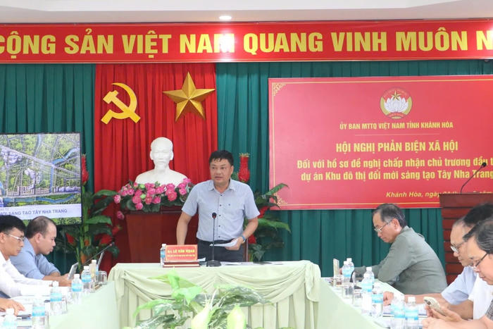 Khánh Hòa: Phản biện xã hội dự án Khu đô thị đổi mới sáng tạo Tây Nha Trang hơn 7.200 tỷ đồng
