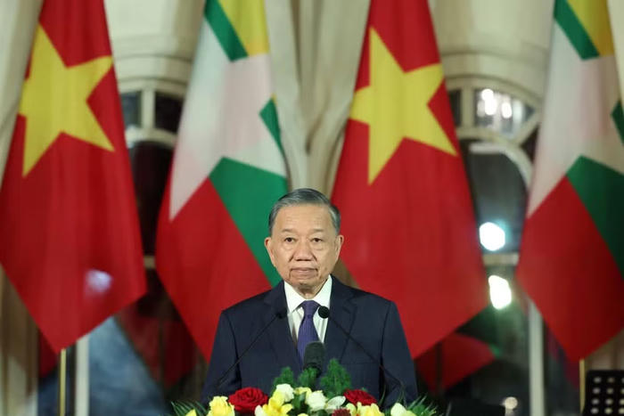 Tổng Bí thư, Chủ tịch nước Tô Lâm: Quan hệ hợp tác Việt Nam-Myanmar sẽ có những bước phát triển mới, thực chất hơn