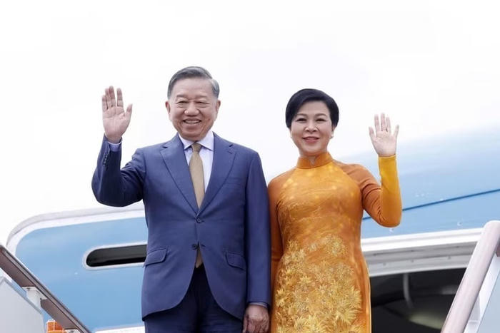 Tổng Bí thư, Chủ tịch nước Tô Lâm cùng Phu nhân bắt đầu thăm cấp Nhà nước Liên bang Nga