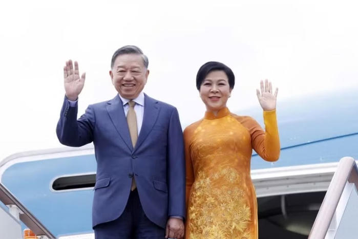 Tổng Bí thư, Chủ tịch nước Tô Lâm cùng Phu nhân bắt đầu thăm cấp Nhà nước Liên bang Nga