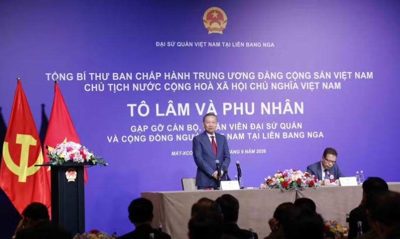 Tổng Bí thư, Chủ tịch nước mong doanh nhân người Việt tại Nga tiếp tục là hạt nhân thúc đẩy hợp tác hai nước Tổng Bí thư, Chủ tịch nước mong doanh nhân người Việt tại Nga tiếp tục là hạt nhân thúc đẩy hợp tác hai nước