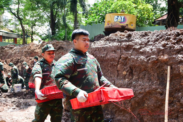 Tìm thêm được 11 hài cốt liệt sĩ tại Công viên Lê Thị Riêng