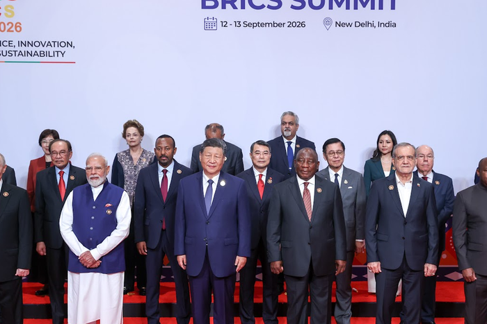 Thủ tướng Lê Minh Hưng dự Phiên thảo luận Hội nghị thượng đỉnh BRICS lần thứ 18