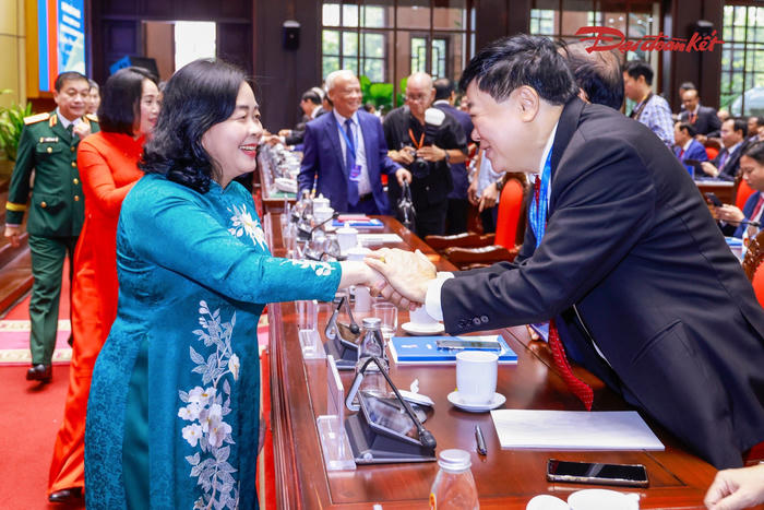 Chủ tịch Bùi Thị Minh Hoài dự Đại hội Liên hiệp các tổ chức hữu nghị Việt Nam lần thứ VII