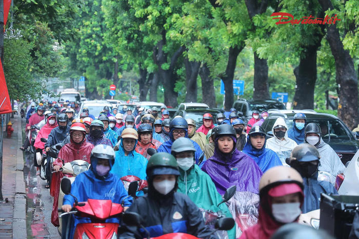 Ngày 16/9, Hà Nội có mưa to đến rất to