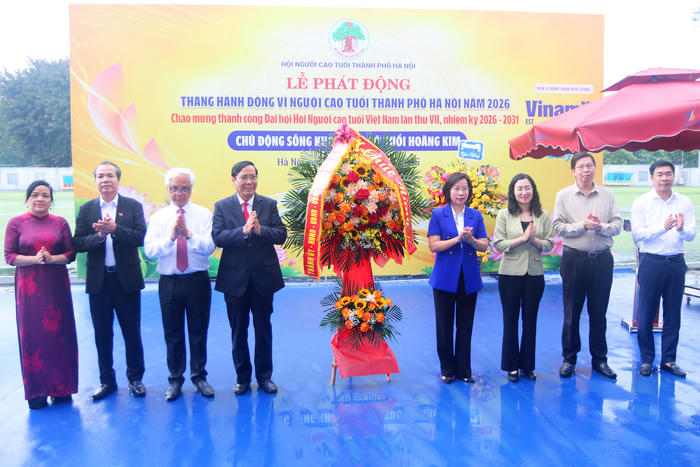 Phát động Tháng hành động vì người cao tuổi thành phố Hà Nội năm 2026
