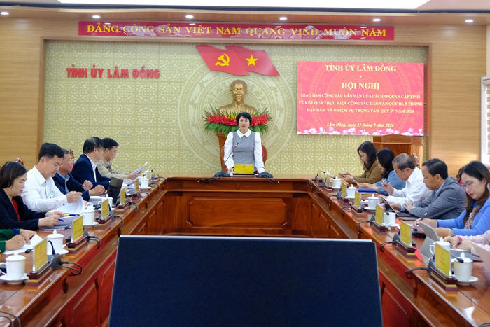 Lâm Đồng: Gắn công tác dân vận, phát huy sức mạnh khối đại đoàn kết 