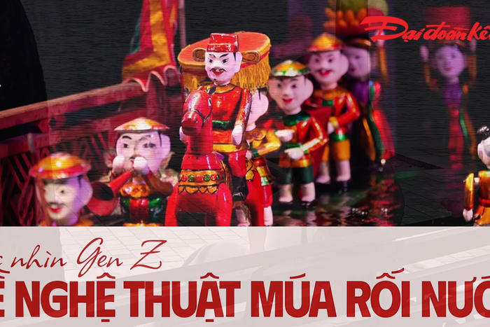 Khi Gen Z tìm hiểu nghệ thuật múa rối nước