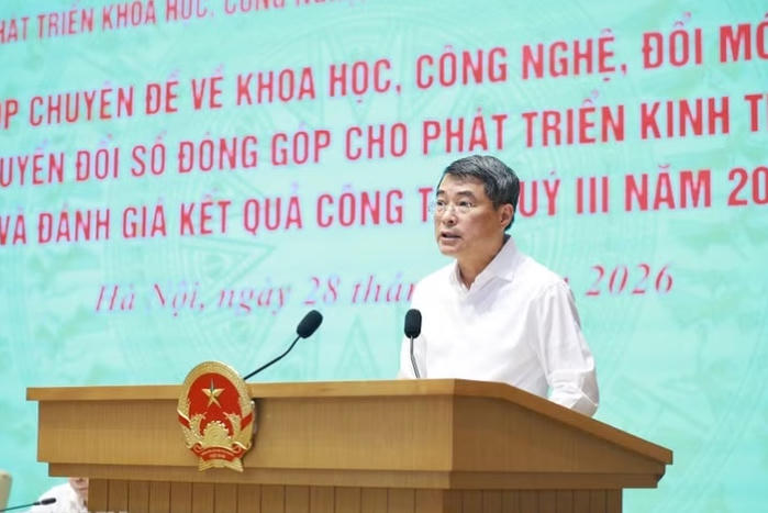 Thủ tướng chủ trì phiên họp chuyên đề về khoa học, công nghệ, đổi mới sáng tạo và chuyển đổi số đóng góp cho phát triển kinh tế-xã hội