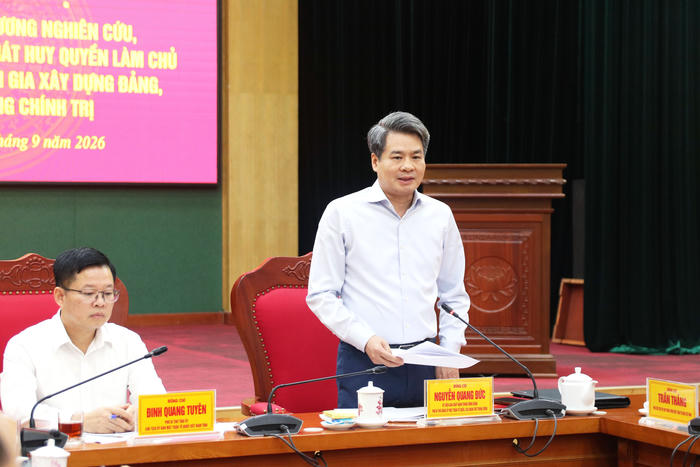 Nghiên cứu, khảo sát xây dựng Đề án phát huy quyền làm chủ của Nhân dân