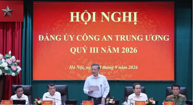 Tổng Bí thư, Chủ tịch nước Tô Lâm dự Hội nghị Đảng ủy Công an Trung ương