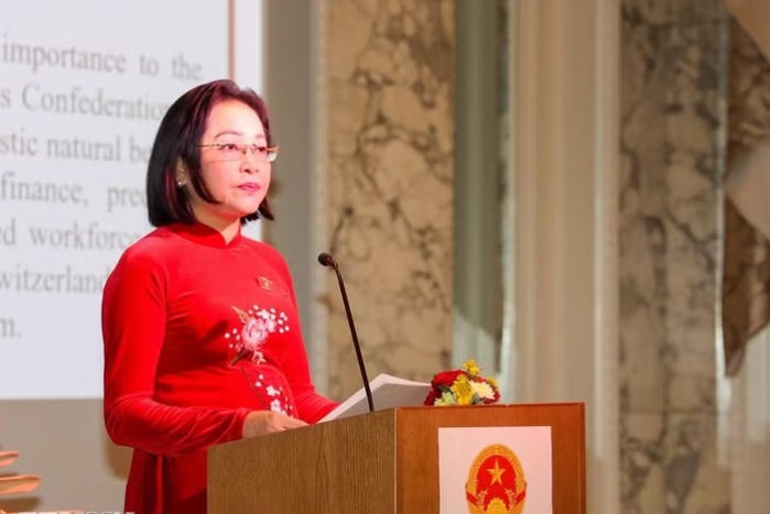 Phó Chủ tịch Quốc hội Nguyễn Thị Thanh thăm và làm việc tại Thụy Sĩ