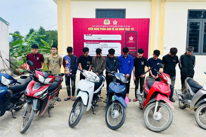 Nghệ An: Kịp thời ngăn chặn nhóm thiếu niên có ý định gây rối trật tự công cộng