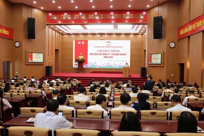 Phú Thọ phát động Tháng cao điểm “Vì người nghèo” năm 2026