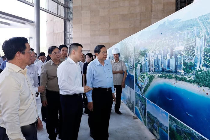 Chủ tịch Quốc hội Trần Thanh Mẫn nhấn mạnh tinh thần "3 không" trong thực hiện dự án phục vụ APEC 2027