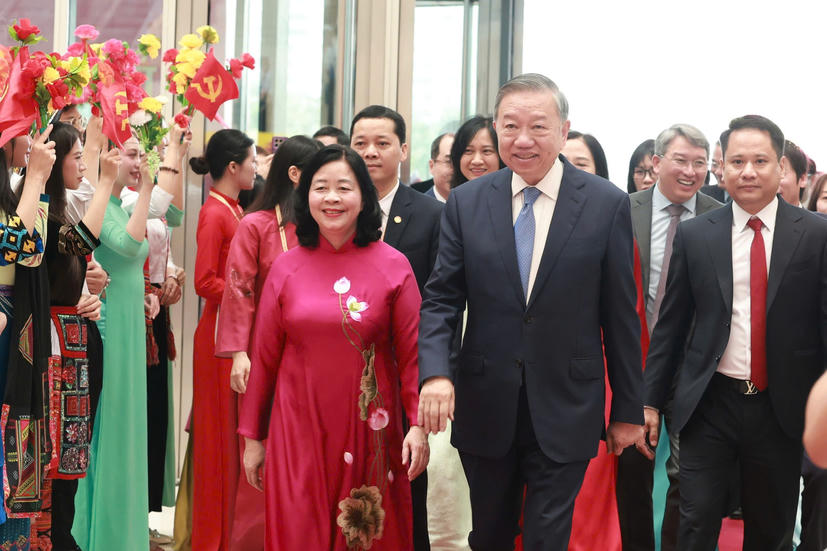 [Ảnh] Tổng Bí thư, Chủ tịch nước Tô Lâm, lãnh đạo Đảng, Nhà nước dự Đại hội MTTQ Việt Nam lần thứ XI
