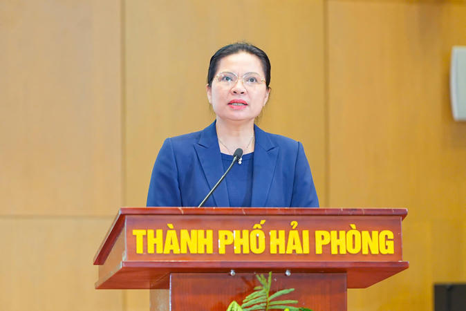 [SHORT] Phó Chủ tịch - Tổng Thư ký Hà Thị Nga dự hội nghị quán triệt Nghị quyết Đại hội đại biểu MTTQ Việt Nam lần thứ XI tại Hải Phòng