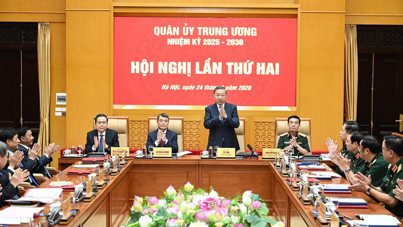 [SHORT] Tổng Bí thư, Chủ tịch nước Tô Lâm chủ trì Hội nghị Quân ủy Trung ương