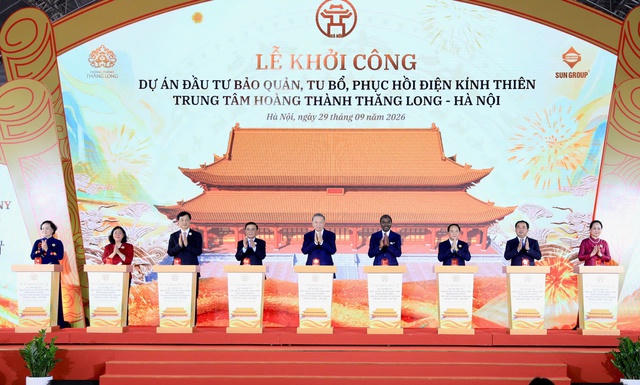 [SHORT] Khởi công Dự án đầu tư bảo quản, tu bổ, phục hồi Điện Kính Thiên