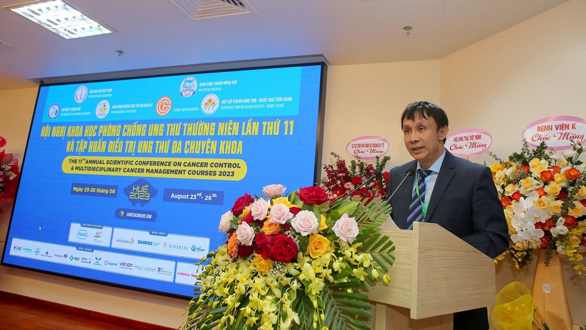 GS.TS Phạm Như Hiệp phát biểu tại hội nghị.