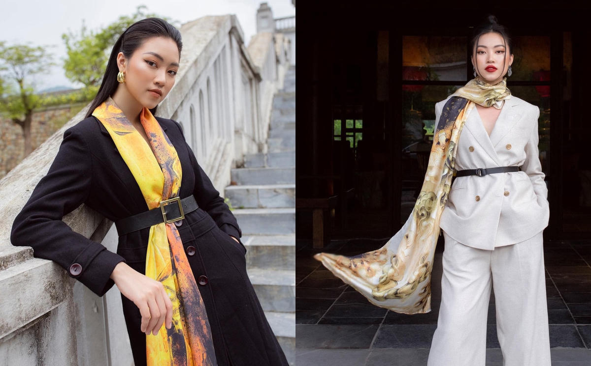 Cô ít khi trang điểm đậm. Người đẹp thích những layout make-up đơn giản, không cầu kỳ. Trước khi ra ngoài, kem chống nắng, kem dưỡng, son môi đỏ hoặc cam là người bạn không thể thiếu giúp nhan sắc Thu Thủy thêm tươi tắn.