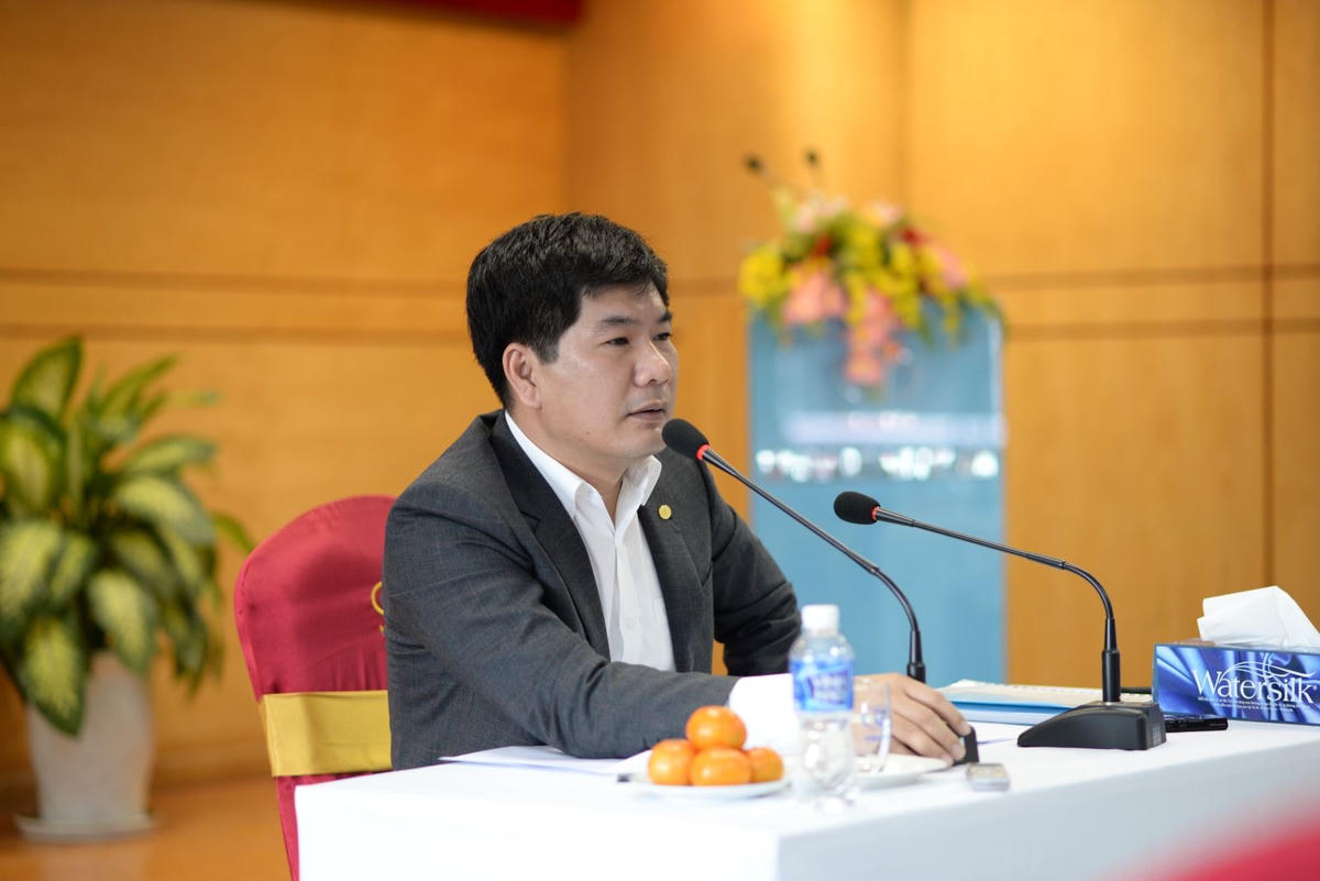 Ông Cao Hữu Hiếu, Tổng Giám đốc Vinatex.