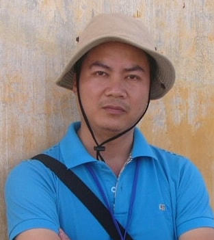 Nhà thơ Nguyễn Quang Hưng.  