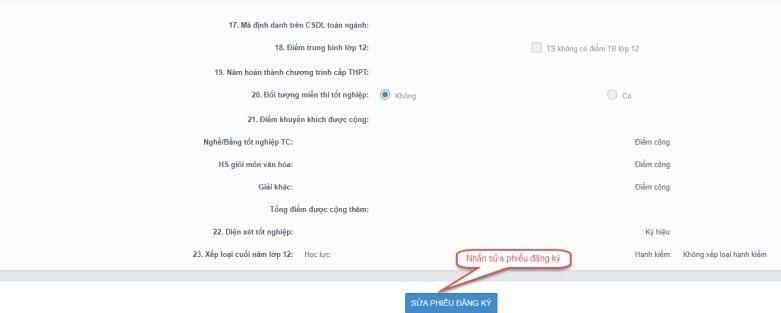 Các bước đăng nhập Phiếu đăng ký dự thi tốt nghiệp THPT thí sinh cần biết