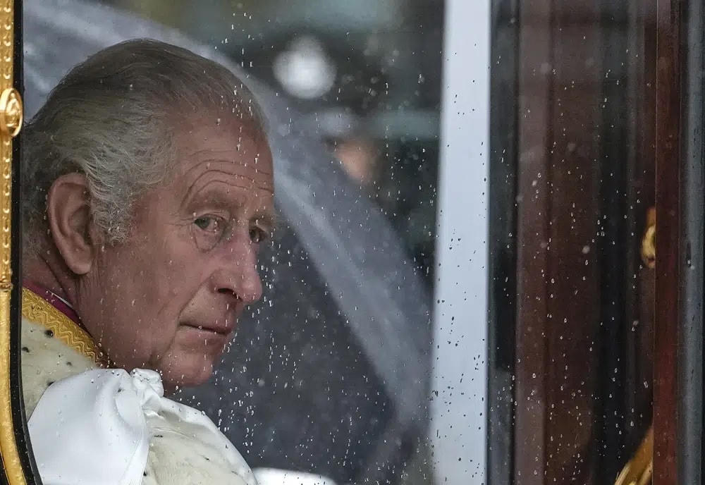 Vua Charles III. Ảnh: AP.