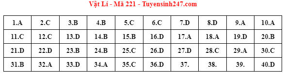 Gợi ý lời giải đề thi tốt nghiệp THPT 2023 bài tổ hợp Khoa học Tự nhiên