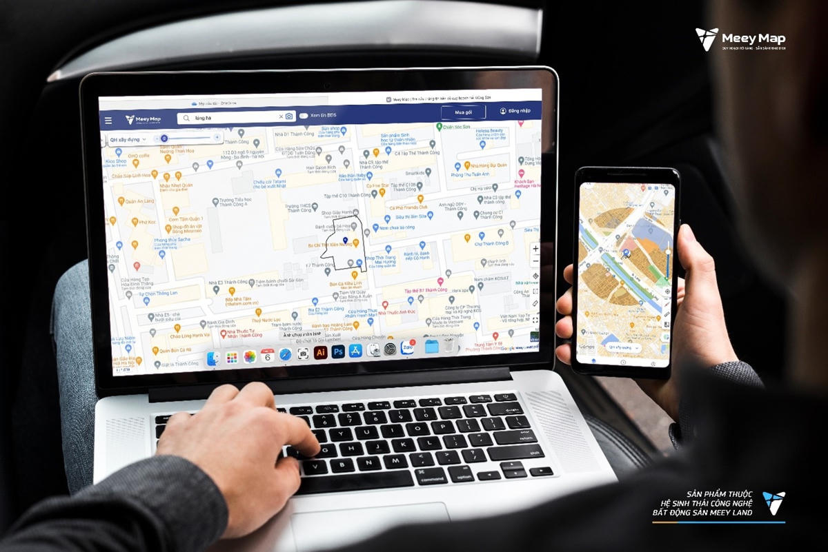 Người dùng tìm kiếm, tra cứu thông tin quy hoạch trên các nền tảng Proptech.